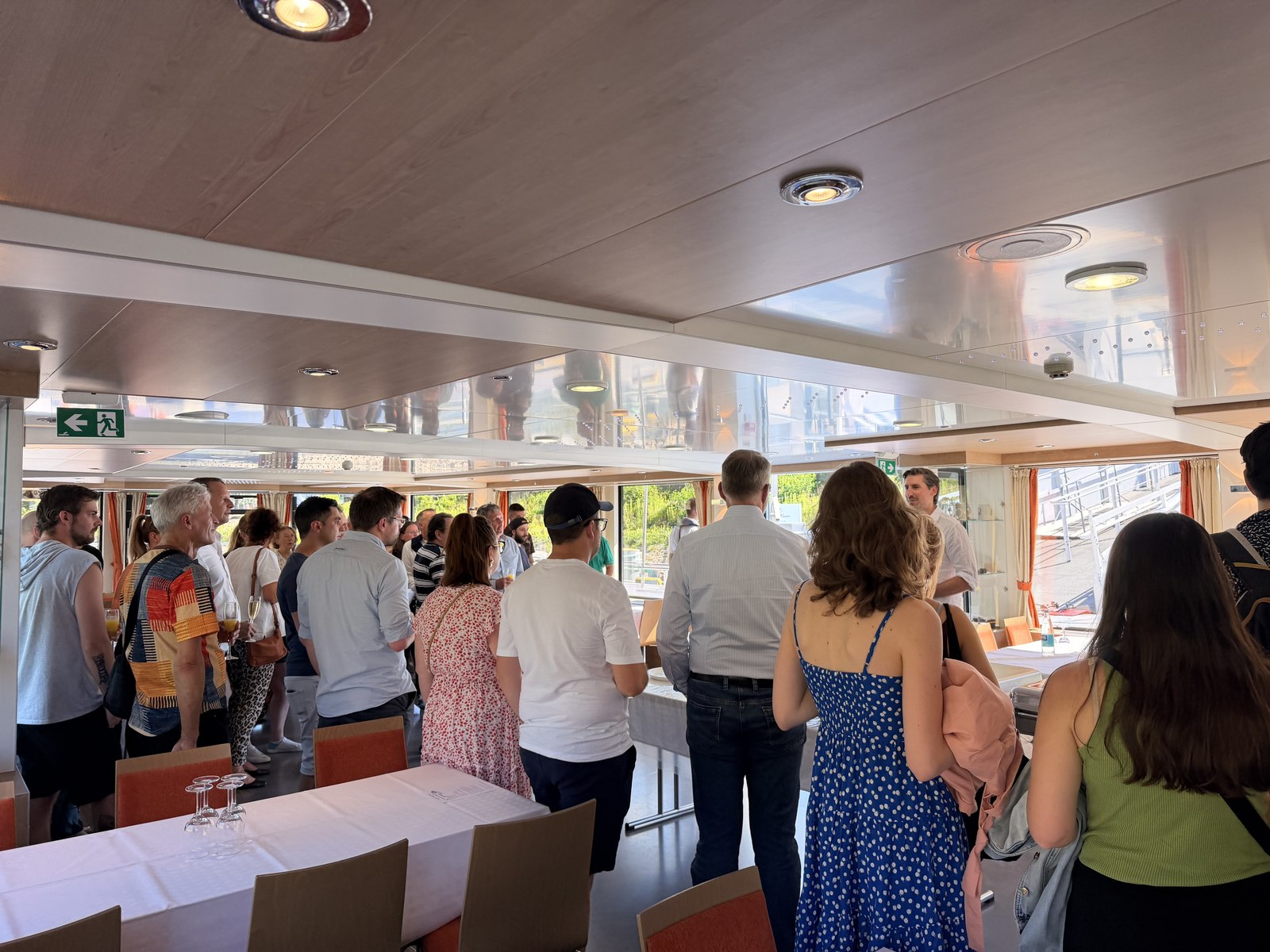 Impression vom Sommerfest 2026 der Plantafood Medical auf dem Rhein.