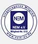 Mitglied im NEM Verband mittelständischer europäischer Hersteller und Distributoren von Nahrungsergänzungsmitteln und Gesundheitsprodukten e. V.