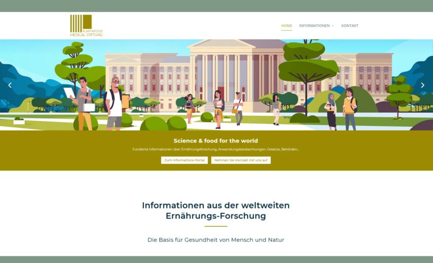 Website der Plantafood Medical Stiftung: www.stiftung-plantafood.de