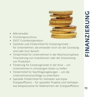 Finanzierung - Infos für Startups